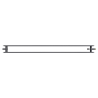 Radiateur à panneaux Mexen CVH20 Hygiene 600 x 2200 mm, connexion inférieure, 2418 W, anthracite - W620H-060-220-66