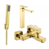 Mexen Cetus R77 Ensemble bain, doré - 744313R77-50