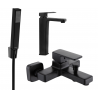 Mexen Cetus R77 kit de bain, noir - 744313R77-70