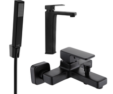 Mexen Cetus R77 kit de bain, noir - 744313R77-70