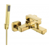 Mexen Cetus R77 mitigeur bain-douche avec ensemble de douche, or - 74433R77-50