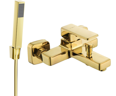 Mexen Cetus R77 mitigeur de baignoire avec ensemble de douche, or - 74433R77-50