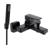 Mexen Cetus R77 robinet de baignoire avec douchette, noir - 74433R77-70