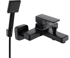 Mexen Cetus R45 robinet de baignoire avec ensemble de douche, noir - 74433R45-70