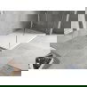 Mexen Hugo bac rectangulaire SMC 130 x 70 cm, blanc, cache inox - 42107013-X