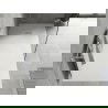 Mexen Hugo bac rectangulaire SMC 170 x 80 cm, blanc, cache inox - 42108017-X