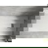Mexen Hugo bac rectangulaire SMC 170 x 80 cm, blanc, cache inox - 42108017-X