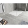 Mexen Hugo receveur de douche rectangulaire SMC 130 x 90 cm, blanc, cache inox - 42109013-X