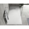 Mexen Hugo receveur de douche rectangulaire SMC 180 x 90 cm, blanc, grille inox - 42109018-X