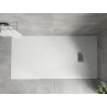 Mexen Hugo receveur de douche rectangulaire SMC 180 x 90 cm, blanc, grille inox - 42109018-X