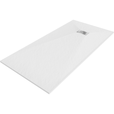 Mexen Hugo receveur de douche rectangulaire SMC 170 x 90 cm, blanc, cache inox - 42109017-X