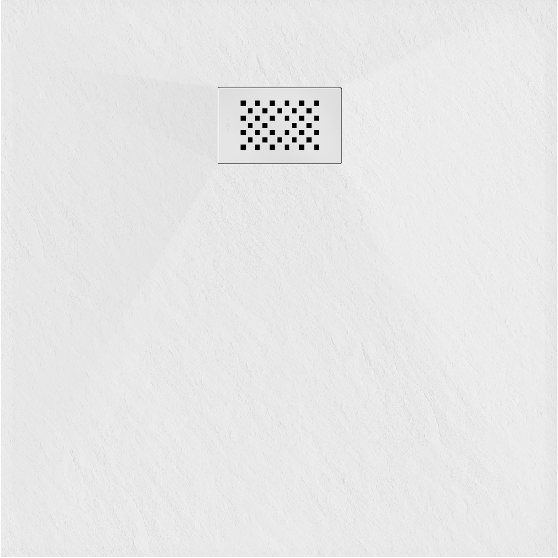 Mexen Hugo receveur de douche carré SMC 70 x 70 cm, blanc, cache blanc - 42107070-W