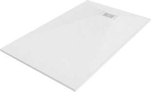 Mexen Hugo receveur de douche rectangulaire SMC 160 x 70 cm, blanc, cache blanc - 42107016-W