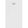 Mexen Hugo receveur de douche rectangulaire SMC 160 x 70 cm, blanc, cache blanc - 42107016-W