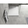 Mexen Hugo receveur de douche rectangulaire SMC 110 x 80 cm, blanc, cache blanc - 42108011-W