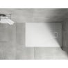 Mexen Hugo receveur rectangulaire SMC 130 x 80 cm, blanc, cache blanc - 42108013-W