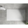 Mexen Hugo receveur rectangulaire SMC 160 x 80 cm, blanc, cache blanc - 42108016-W