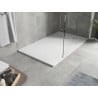 Mexen Hugo receveur rectangulaire SMC 160 x 80 cm, blanc, cache blanc - 42108016-W