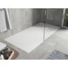 Mexen Hugo receveur rectangulaire SMC 170 x 80 cm, blanc, cache blanc - 42108017-W