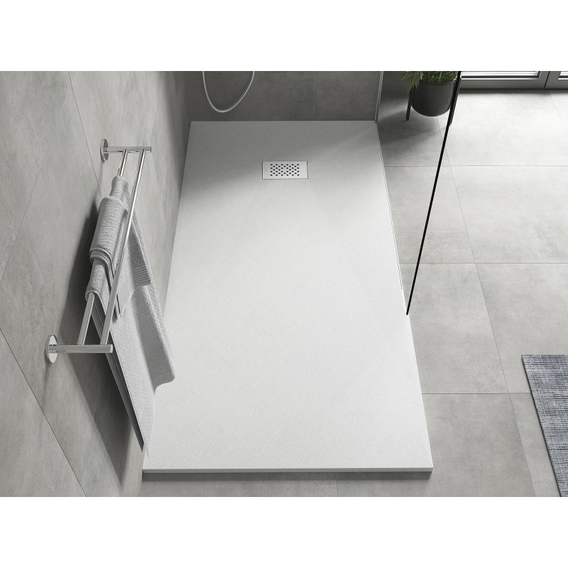 Mexen Hugo receveur de douche rectangulaire SMC 170 x 80 cm, blanc, cache blanc - 42108017-W