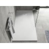 Mexen Hugo receveur rectangulaire SMC 170 x 80 cm, blanc, cache blanc - 42108017-W