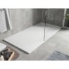 Mexen Hugo receveur rectangulaire SMC 170 x 80 cm, blanc, cache blanc - 42108017-W