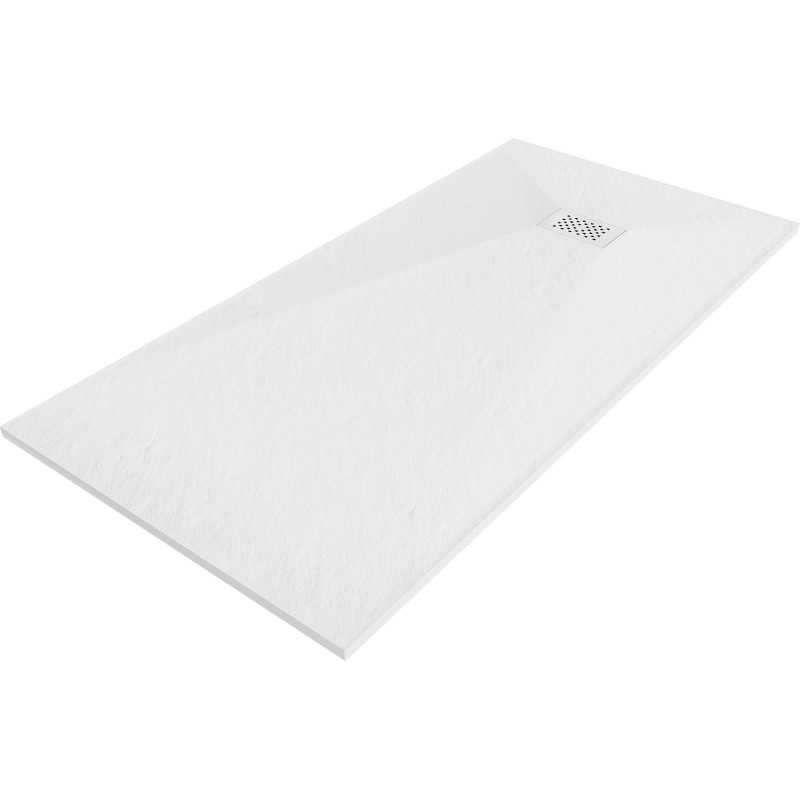 Mexen Hugo receveur de douche rectangulaire SMC 170 x 80 cm, blanc, cache blanc - 42108017-W
