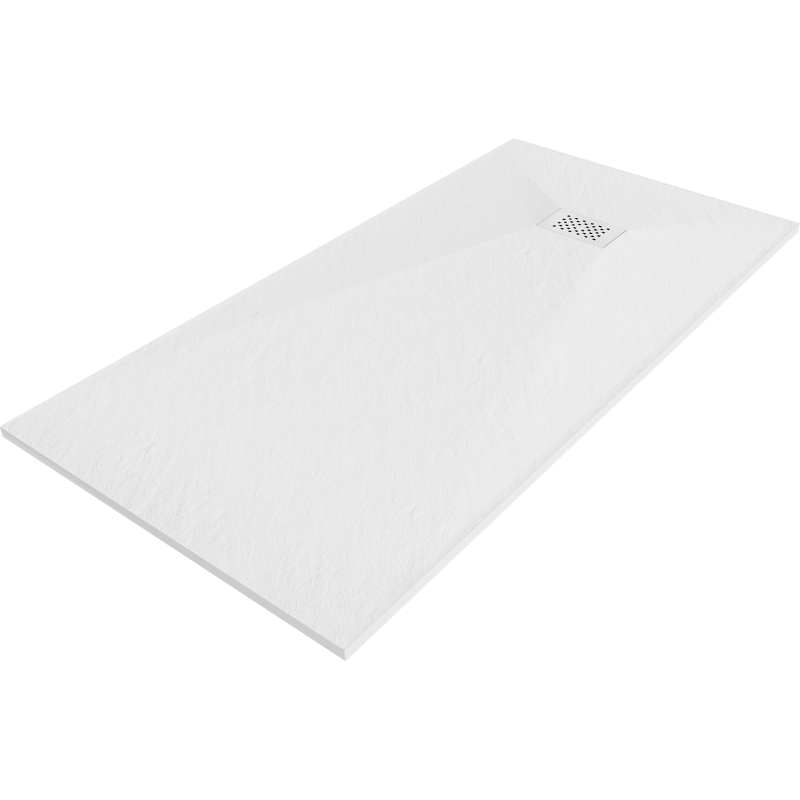 Mexen Hugo receveur rectangulaire SMC 170 x 80 cm, blanc, cache blanc - 42108017-W