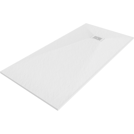 Mexen Hugo receveur rectangulaire SMC 170 x 80 cm, blanc, cache blanc - 42108017-W