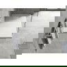 Mexen Hugo bac en SMC 110 x 90 cm, blanc, grille blanche - 42109011-W
