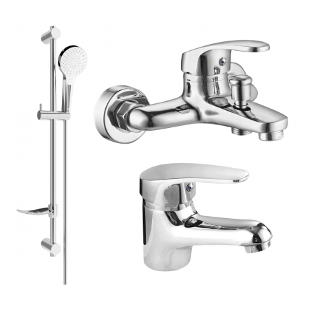 Mexen Erica DF05 ensemble de bain, chromé - 746403DF05-00