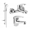 Mexen Erica DF05 ensemble de bain, chromé - 746403DF05-00
