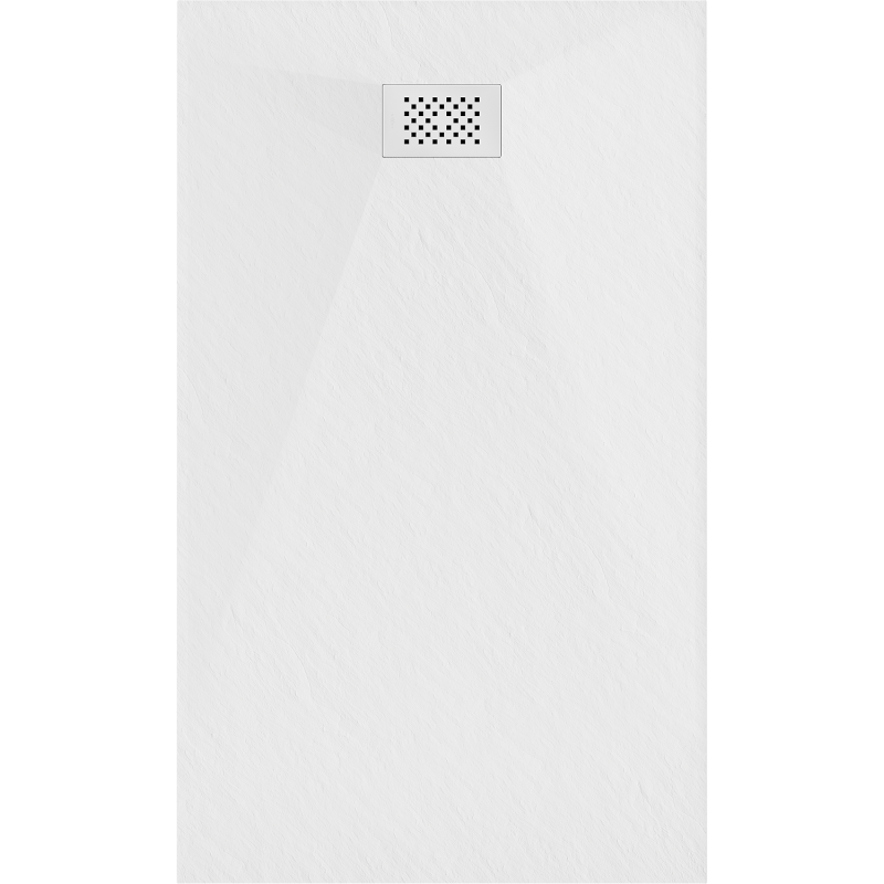 Mexen Hugo receveur de douche rectangulaire SMC 160 x 90 cm, blanc, couvercle blanc - 42109016-W