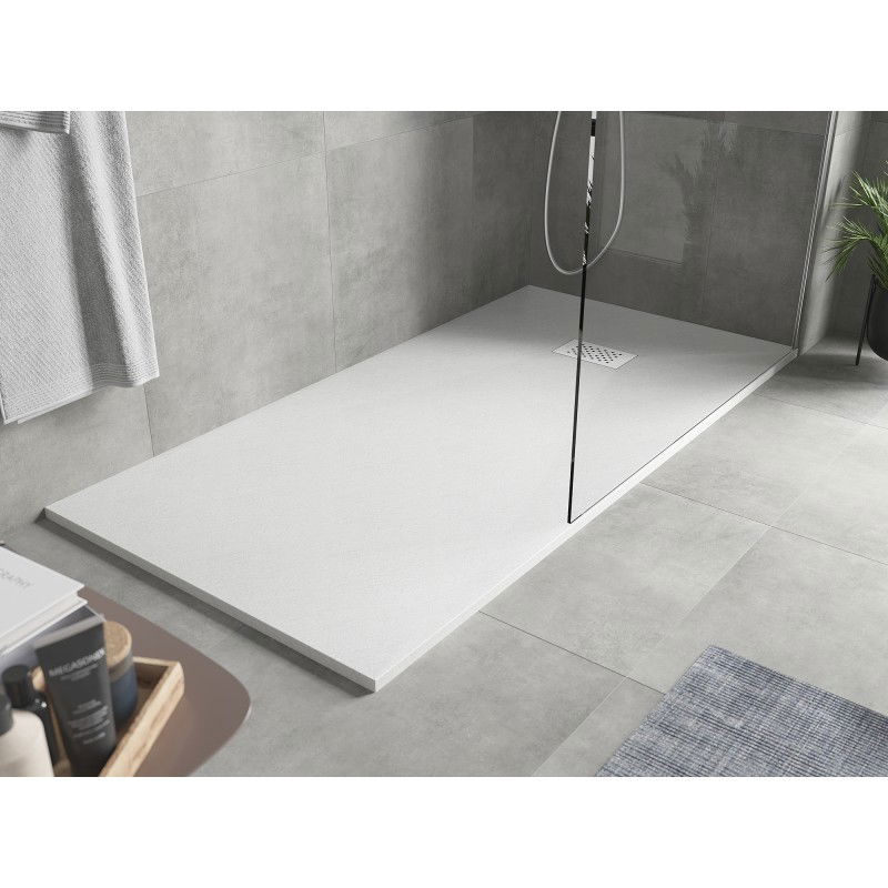 Mexen Hugo receveur de douche rectangulaire SMC 170 x 90 cm, blanc, cache blanc - 42109017-W