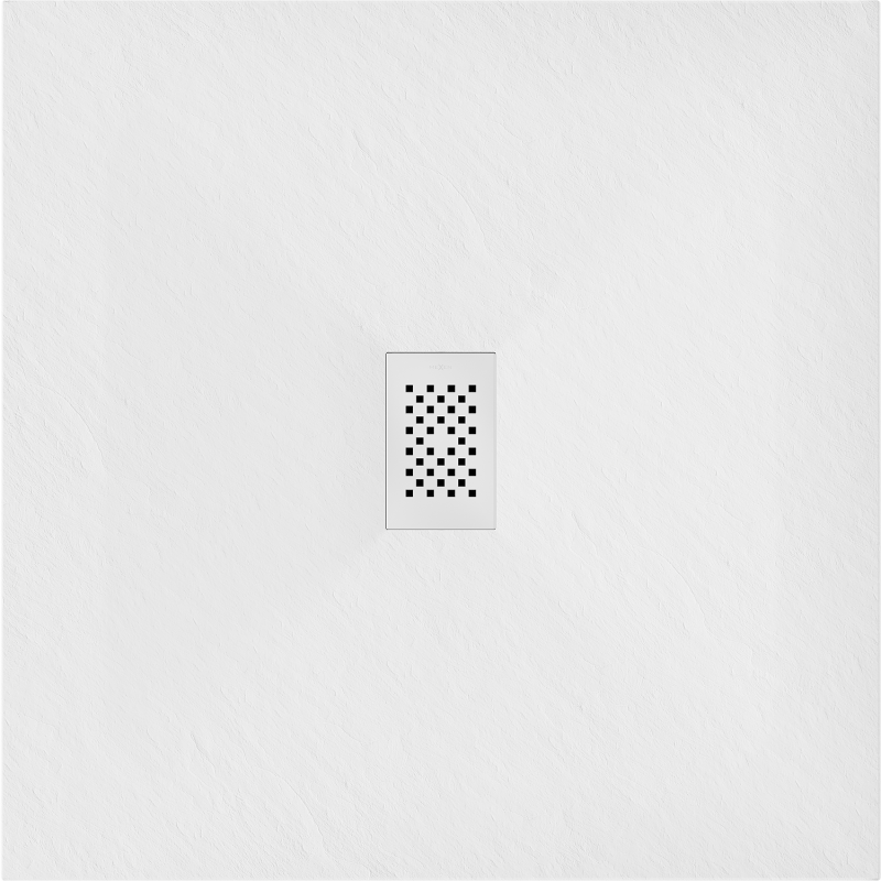 Mexen Hugo receveur de douche carré SMC 100 x 100 cm, blanc, cache blanc - 42101010-W