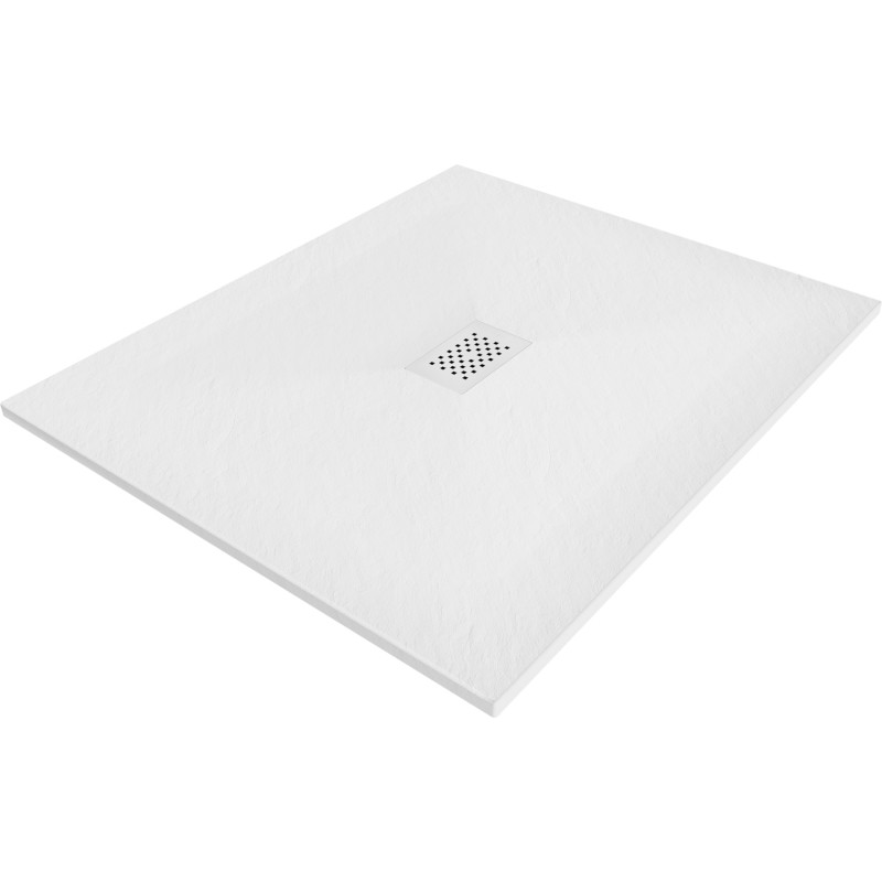 Mexen Hugo receveur de douche rectangulaire SMC 120 x 100 cm, blanc, cache blanc - 42101012-W