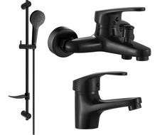 Mexen Erica DF05 set de bain, noir - 746403DF05-70