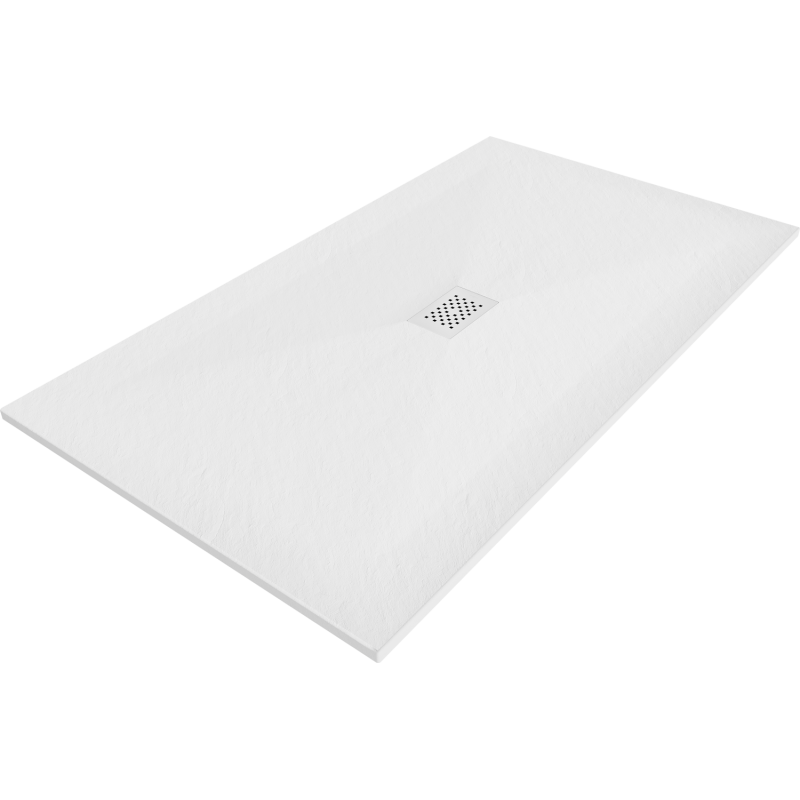 Bac à douche Mexen Hugo rectangulaire SMC 180 x 100 cm, blanc, couvercle blanc - 42101018-W