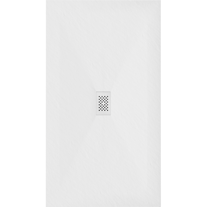 Mexen Hugo receveur de douche rectangulaire SMC 160 x 100 cm, blanc, cache blanc - 42101016-W