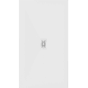 Mexen Hugo receveur de douche rectangulaire SMC 160 x 100 cm, blanc, cache blanc - 42101016-W