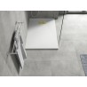 Mexen Hugo receveur de douche rectangulaire SMC 90 x 70 cm, blanc, cache doré - 42107090-G