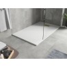 Mexen Hugo receveur rectangulaire SMC 150 x 80 cm, blanc, cache doré - 42108015-G