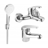 Mexen Erica R05 ensemble de bain, chrome - 746403R05-00