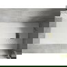 Bac à douche Mexen Hugo rectangulaire SMC 180 x 80 cm, blanc, cache en or - 42108018-G
