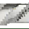 Mexen Hugo bac rectangulaire SMC 180 x 90 cm, blanc, couvercle doré - 42109018-G