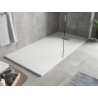 Mexen Hugo receveur de douche rectangulaire SMC 170 x 90 cm, blanc, cache doré - 42109017-G