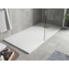 Mexen Hugo receveur de douche rectangulaire SMC 180 x 90 cm, blanc, cache doré - 42109018-G