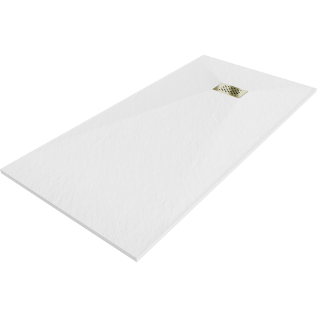 Mexen Hugo receveur de douche rectangulaire SMC 170 x 90 cm, blanc, cache or - 42109017-G