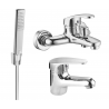 Mexen Erica R72 ensemble de bain, chrome - 746403R72-00