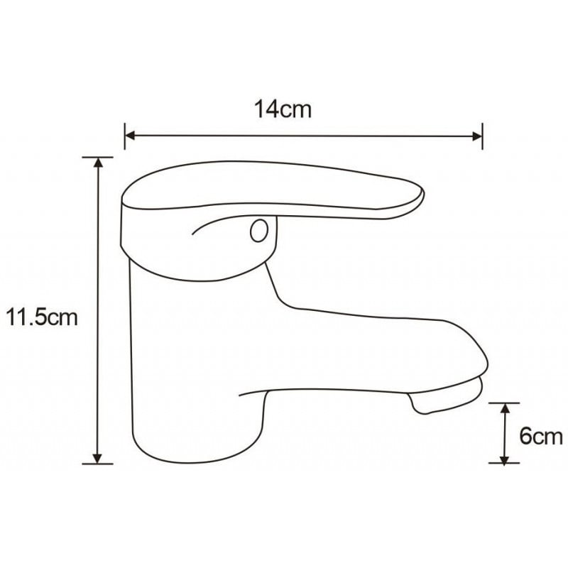 Mexen Erica R72 robinet de baignoire avec ensemble de douche, chromé - 74643R72-00